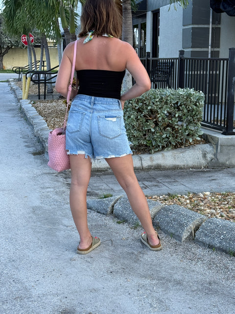 Sunkissed Tube Top-Black