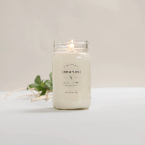 Santal Woods Candle - 16oz