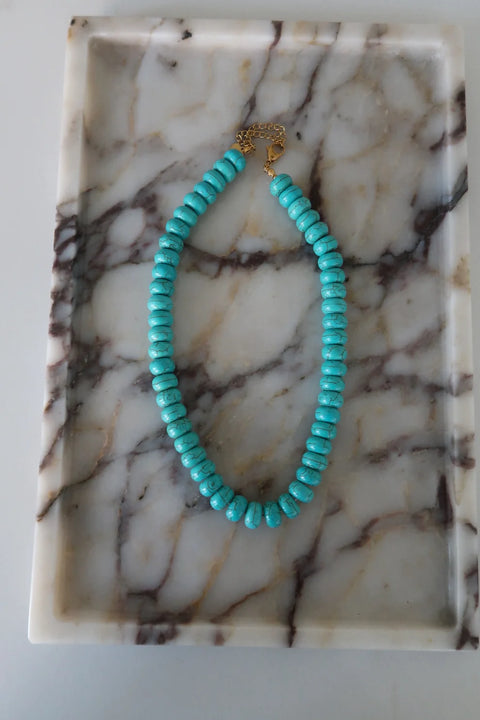 Turquoise Chunky Necklace