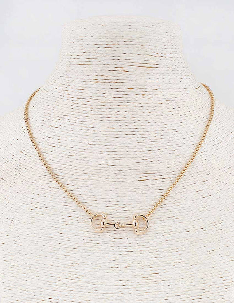 horse bit necklace