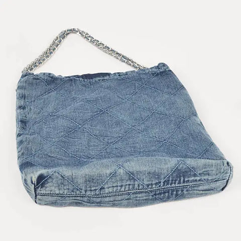 Save Me One Denim Bucket Bag