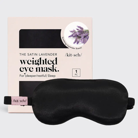 weighted eye mask- lavender