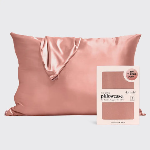 Satin Pillowcase-Terracotta