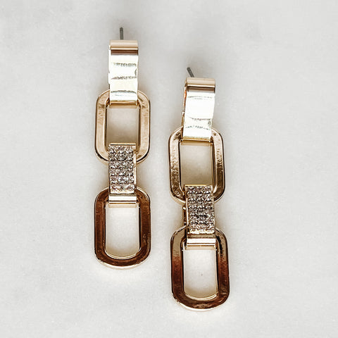 E-1813 Chain Link Earrings