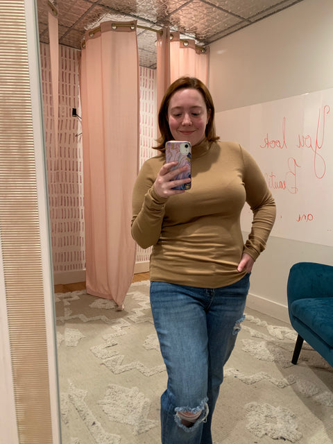 Style Forecast Turtleneck - Taupe