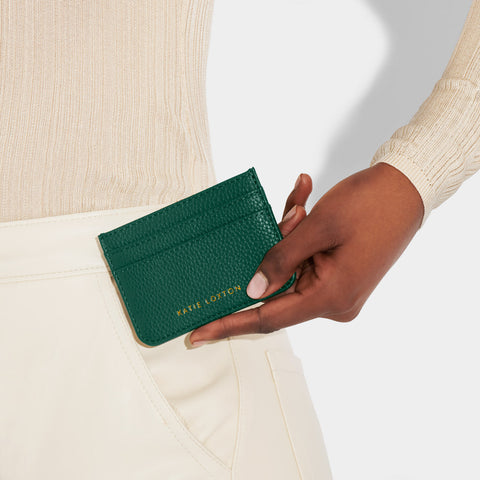 Millie Card Holder - Emerald