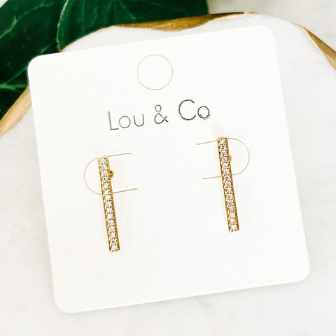 Bar Earrings E1665