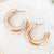 E-1342- Gold Hoop Earrings