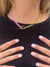 Toggle Necklace- Pink