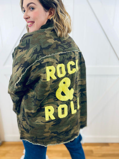 Rock & Roll Jacket- Camo