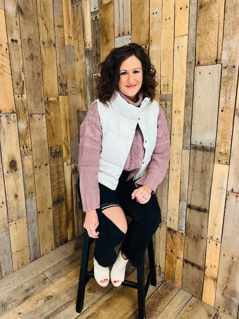 Instant Confidence Vest- Off White