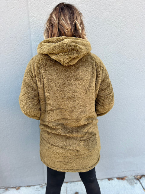 Faithful Friend Hoodie - Olive