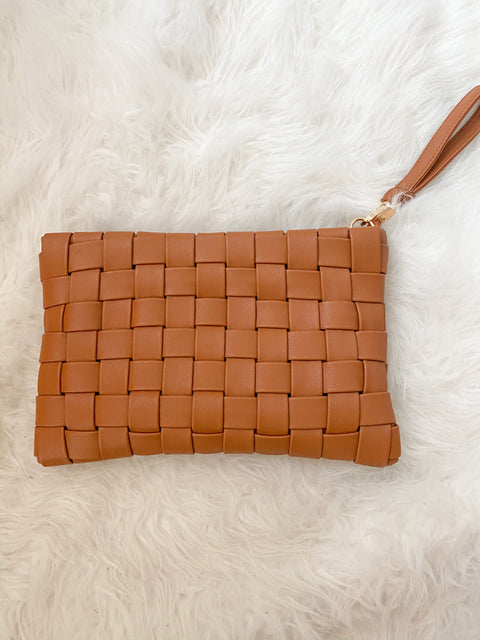 Julia Woven Clutch