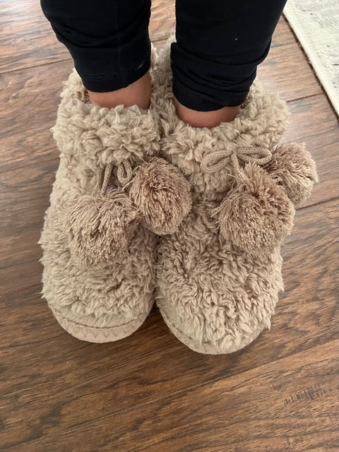 Bootie Slipper - Tan