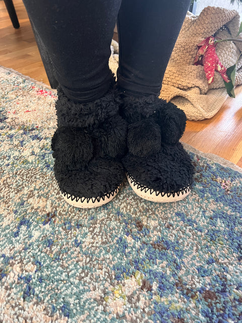 Bootie Slipper - Black