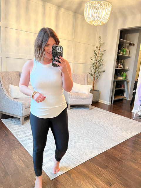 Open Your Mind Tank - Ivory