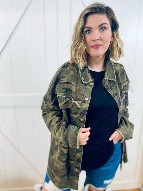 Rock & Roll Jacket- Camo