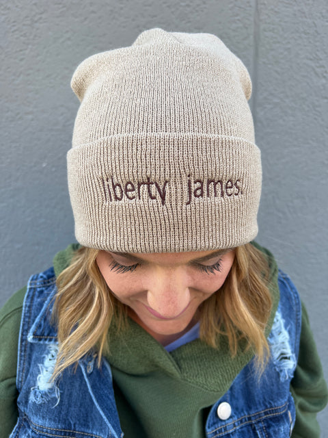Liberty James Beanie- Khaki