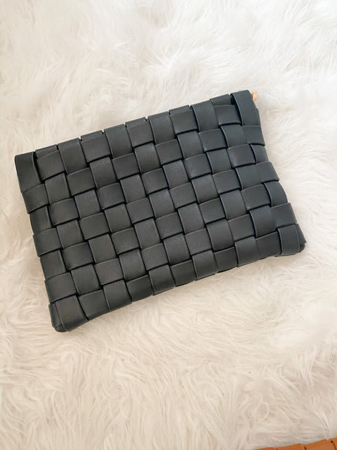 Julia Woven Clutch