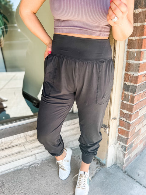 Butter Soft Jogger - Black