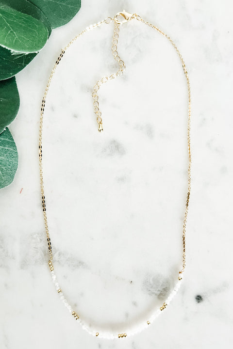 Precious Stone Necklace N-1223